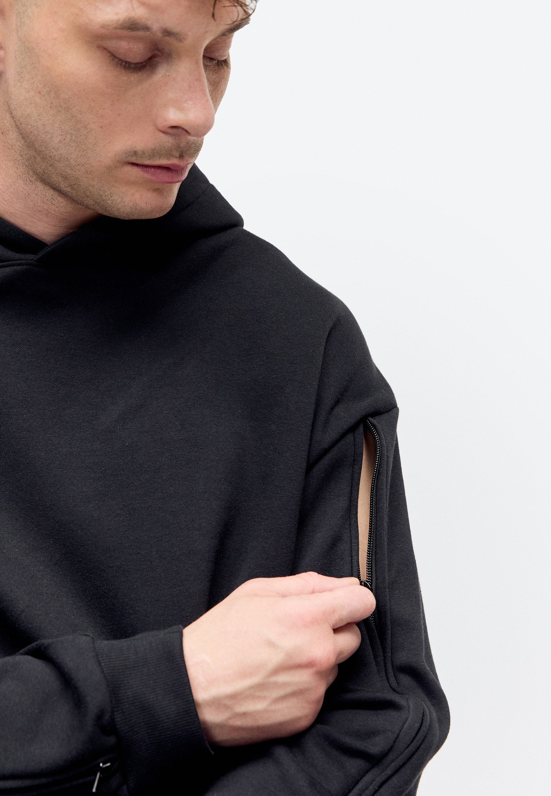 YOURTURN UNISEX ADAPTIVE RELAXED FIT SWEATSHIRT