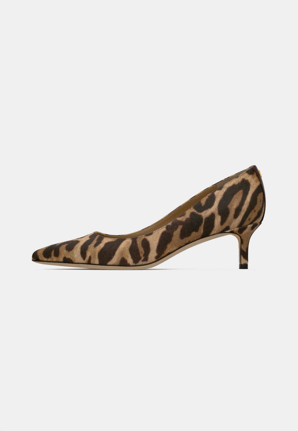 Lauren Ralph Lauren ADRIENNE ZEBRA-PRINT CANVAS PUMP