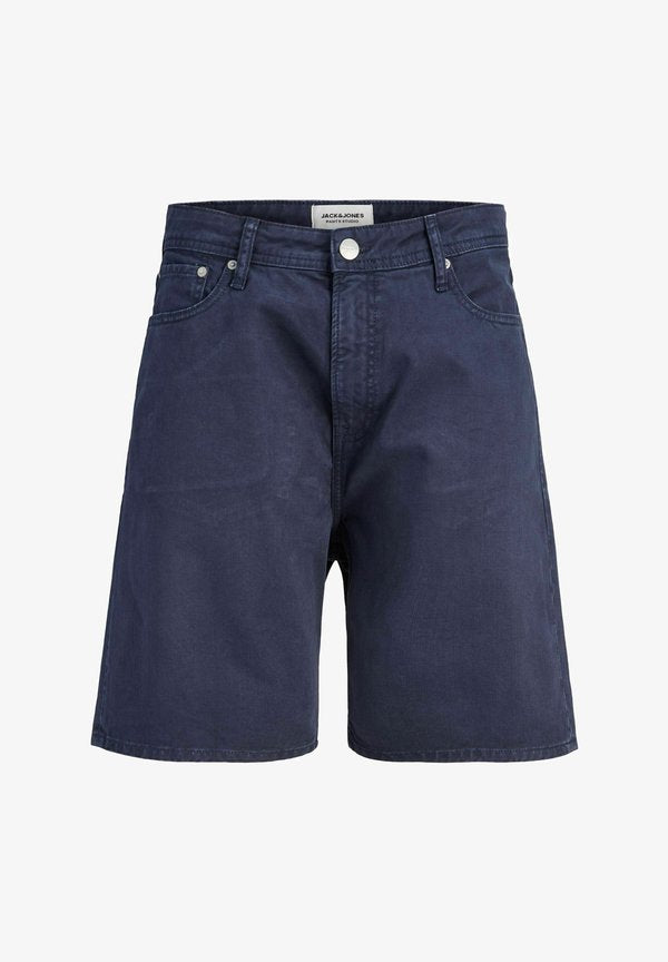 Jack & Jones LOOSE FIT SHORTS LOOSE FIT LOOSE FIT SHORTS - Denim shorts - navy blazer