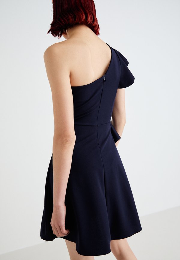WAL G. ROSA ONE SHOULDER SKATER DRESS