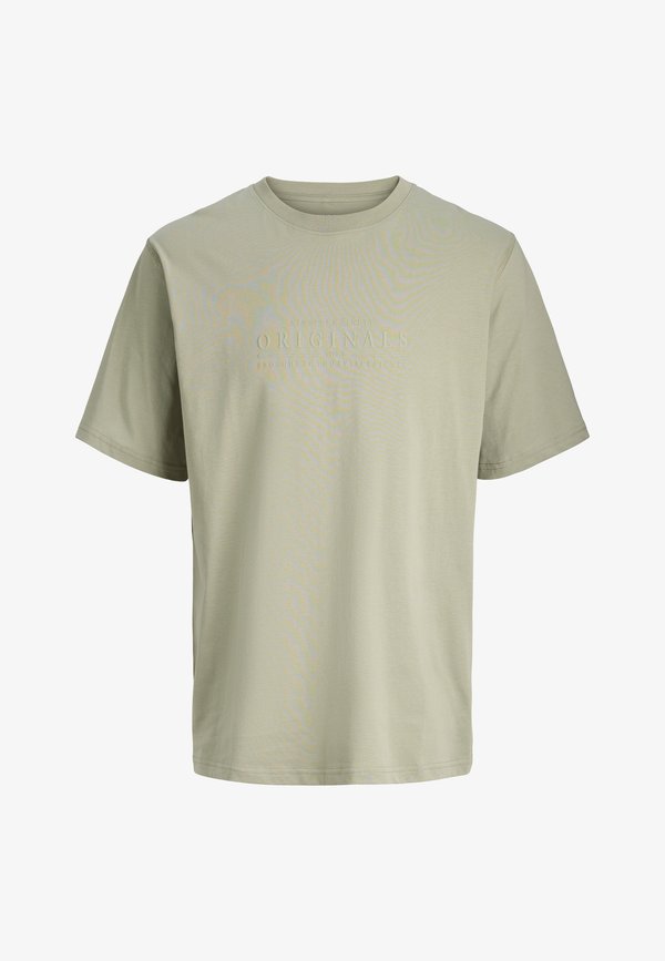 Jack & Jones CATSKILLS MINIMAL TEE CREW NECK - Basic T-shirt - seagrass