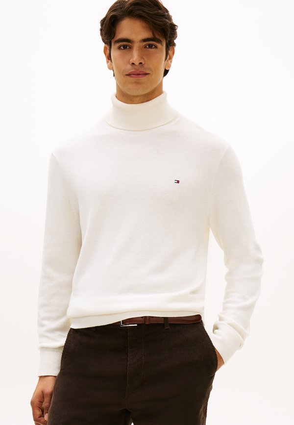 Tommy Hilfiger PIMA  - Jumper - ivory petal