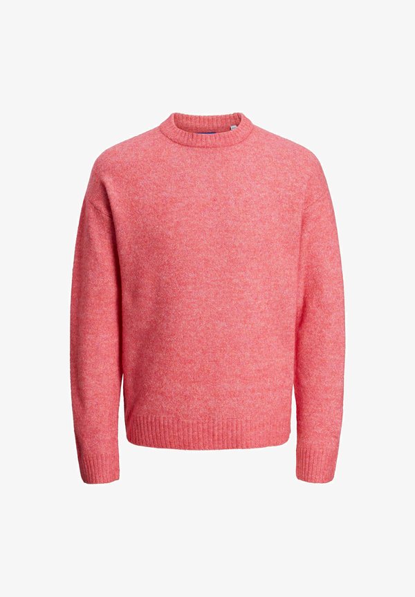 Jack & Jones JJESOHO OLLIE CREW NECK - Jumper - fuchsia rose