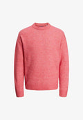 Jack & Jones JJESOHO OLLIE CREW NECK - Jumper - fuchsia rose