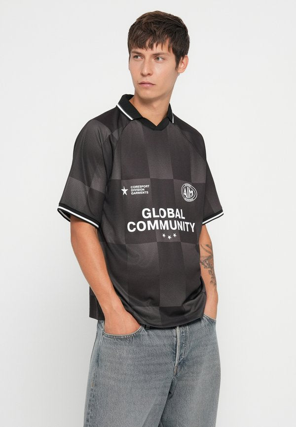 Jack & Jones JCOCREST FOOTBALL TEE COLLAR