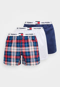 Tommy Hilfiger 3-PACK HERITAGE LOGO WAISTBAND BOXER SHORTS - Boxer shorts - navy/ithica