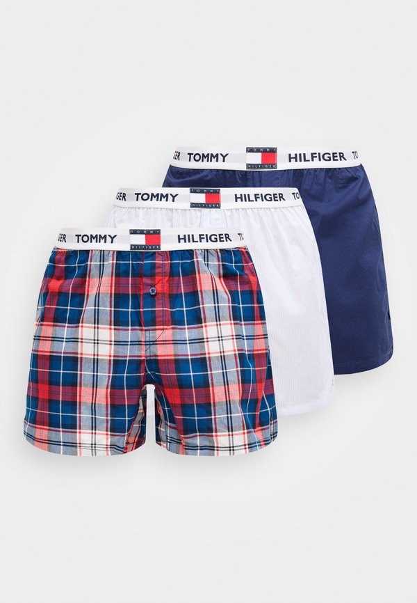 Tommy Hilfiger 3-PACK HERITAGE LOGO WAISTBAND BOXER SHORTS - Boxer shorts - navy/ithica