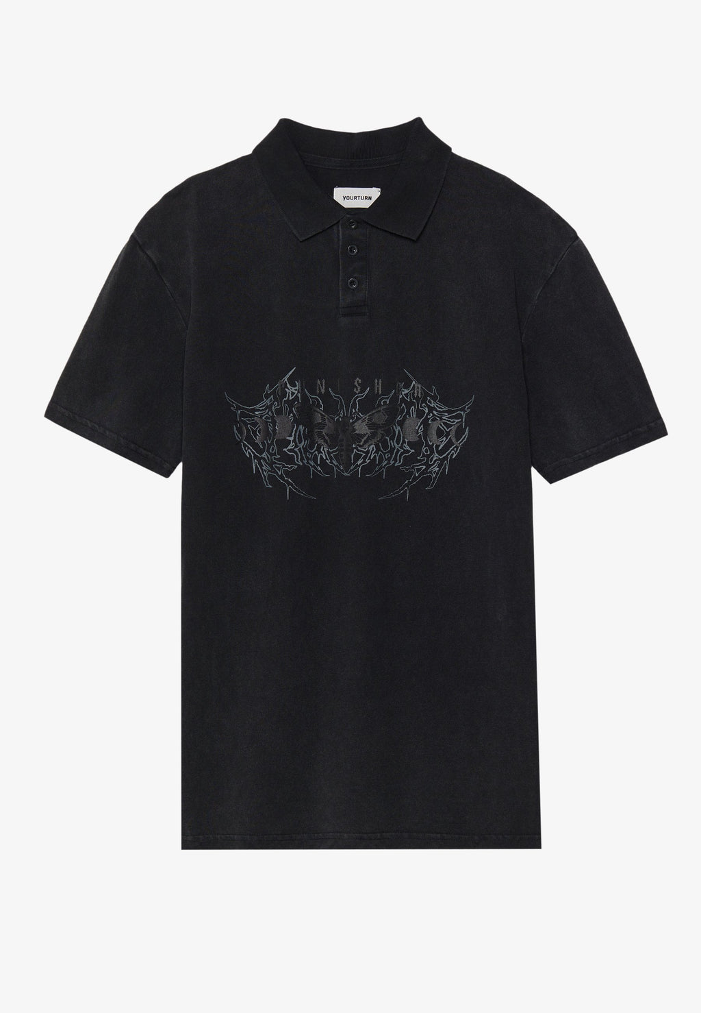 YOURTURN OVERSIZED FIT EMBRO POLO