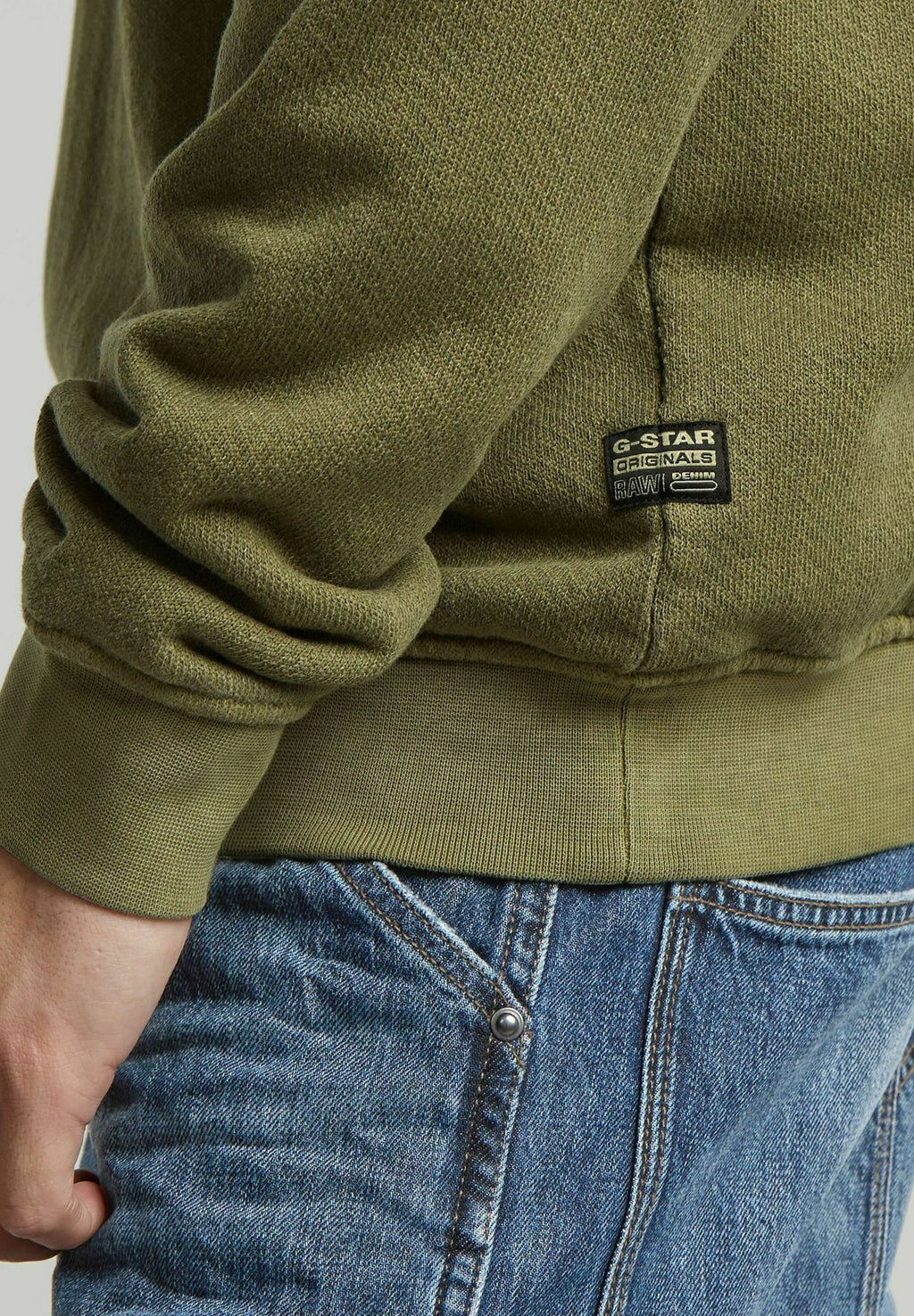 G-STAR DESTROYED G LOGO WASHED