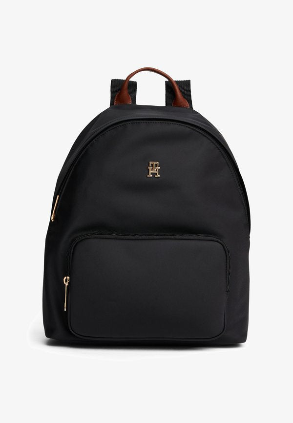 Tommy Hilfiger MONOGRAM DOME - Backpack - black