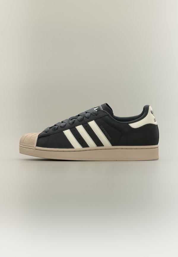 adidas Originals SUPERSTAR II UNISEX - Trainers - core black/off white/stone khaki