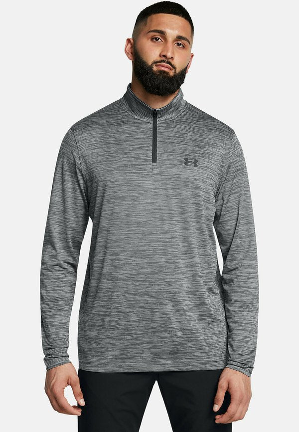 Under Armour MATCH PLAY - Long sleeved top - steel