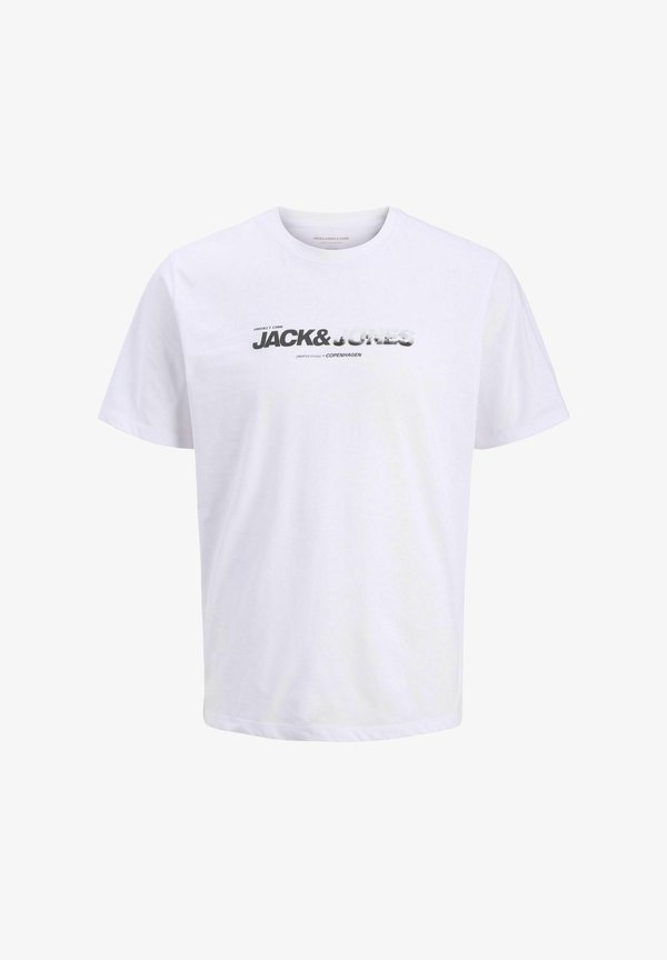 Jack & Jones Printed - Print T-shirt - bright white