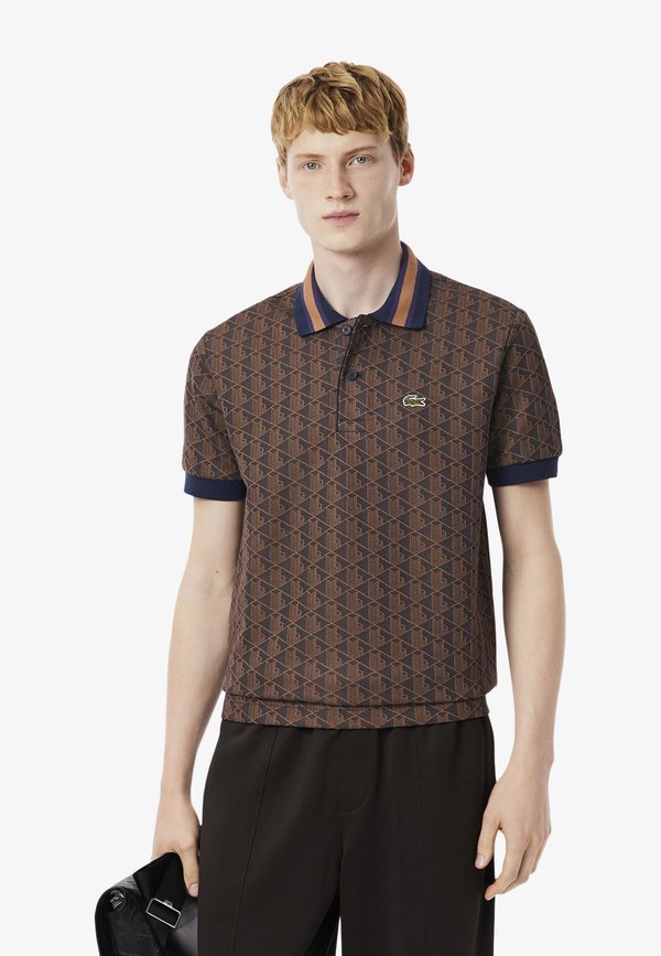 Lacoste DH1417_QIJ - Polo shirt - violet marron i