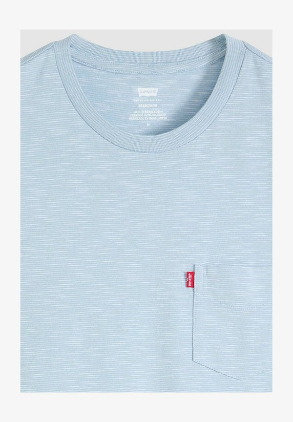 Levi's® CLASSIC POCKET TEE SLUB - Basic T-shirt - bright white - multi-color