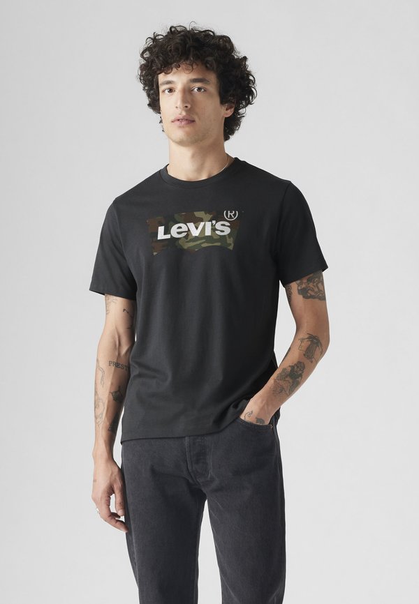Levi's® GRAPHIC CREWNECK TEE - Print T-shirt - phantom