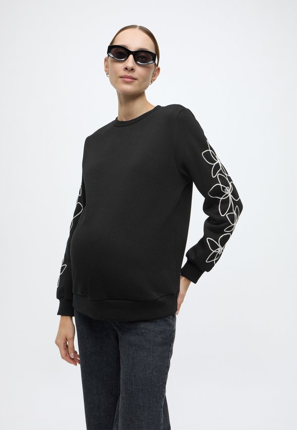 Anna Field MAMA ROPE CHAIN SLEEVE DETAIL FLOWER CREW