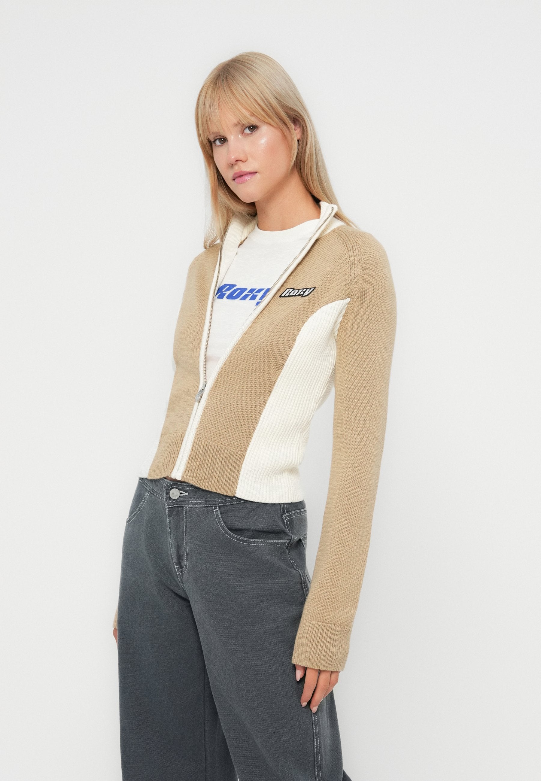 Roxy KIM BLOCKED MOCK NECK