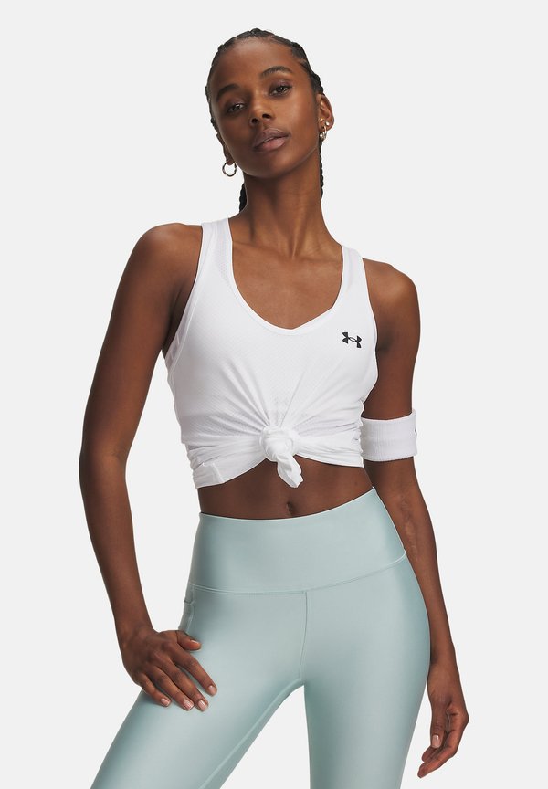 Under Armour TECH MESH - Top - white / black
