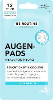 Augenpads Hydrogel Hyaluron Multipack (6 Paare) BE ROUTINE
