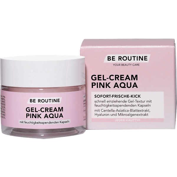 Gesichtgel Creme Pink Aqua BE ROUTINE