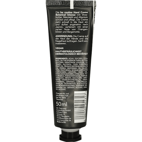 Handcreme Botanical Intense BE ROUTINE