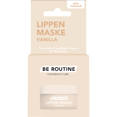 BE ROUTINE Vanilla lip mask, 10 g