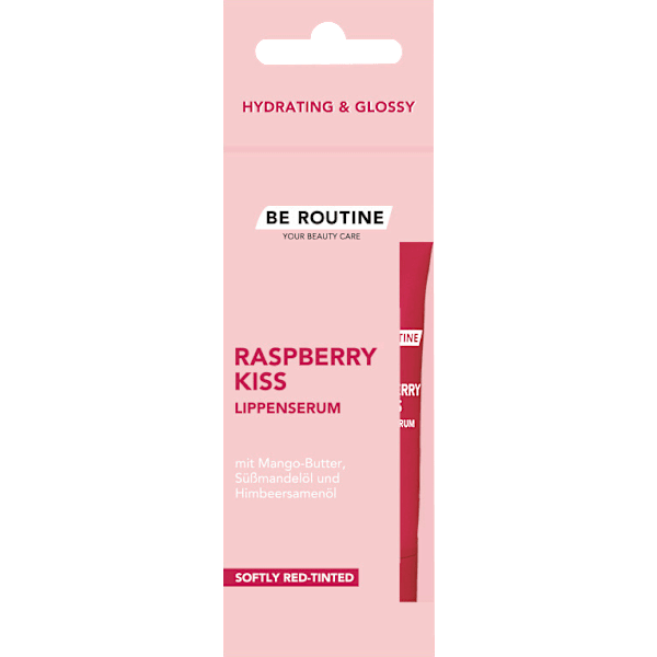 Lippenserum Raspberry Kiss Hydrating & Glossy BE ROUTINE