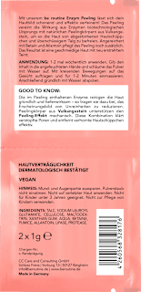 Peeling Enzym Pulver (2x1 g) BE ROUTINE