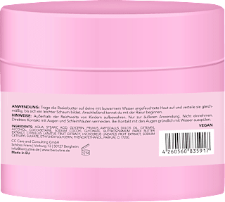 Rasierbutter Drachenfrucht- & Wassermelonenduft BE ROUTINE