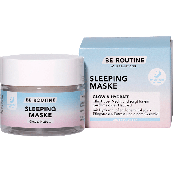 Schlafmaske Glow & Hydrate BE ROUTINE