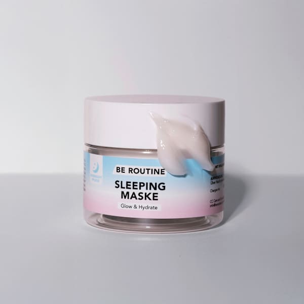 Schlafmaske Glow & Hydrate BE ROUTINE