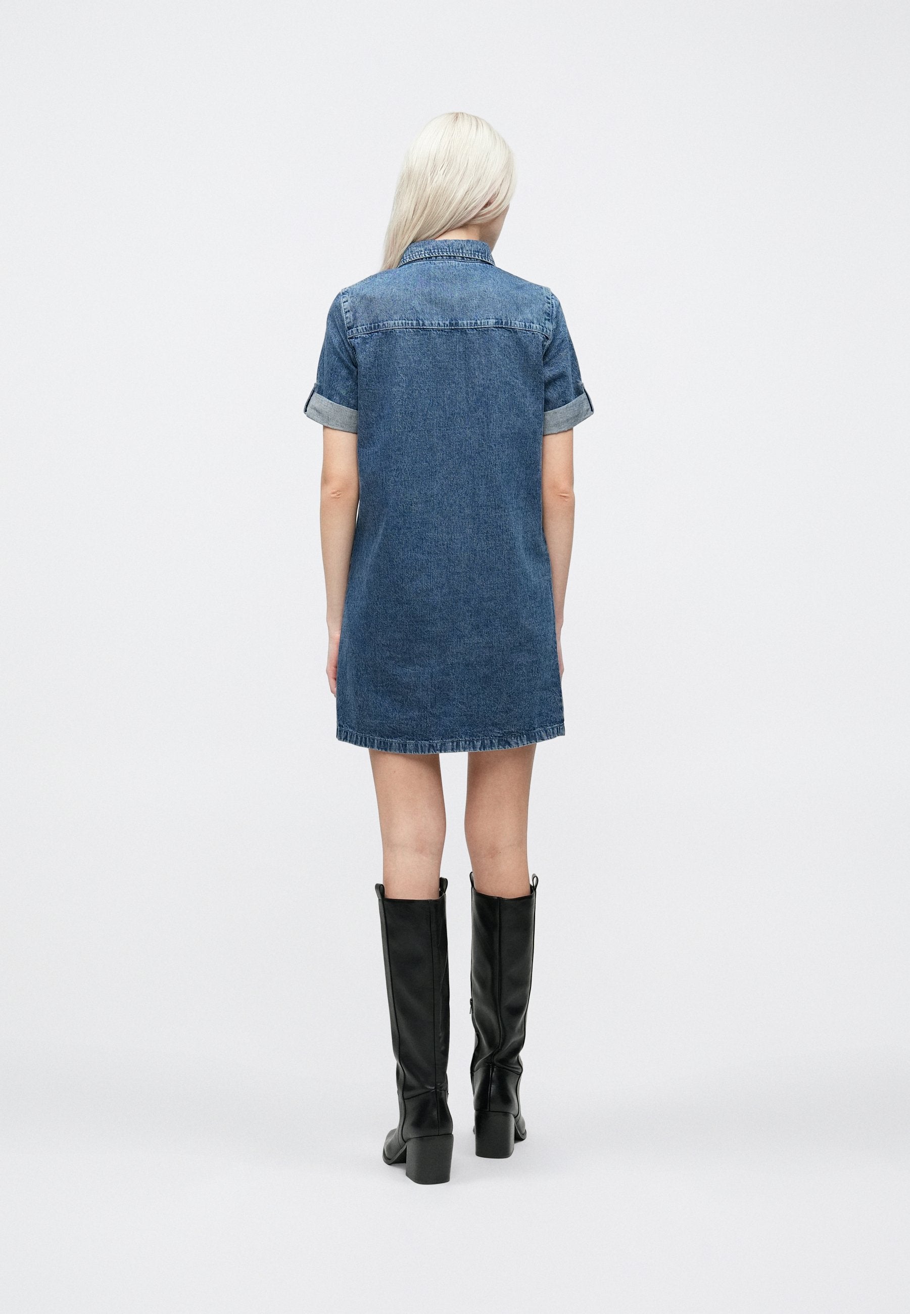 Noisy May Denim Short Sleeved
