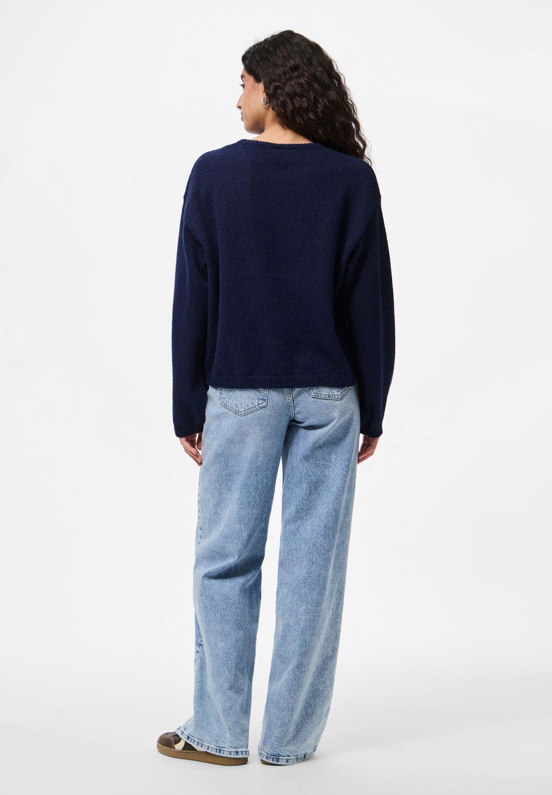 Pieces PCIDA LS O-NECK KNIT NOOS BC
