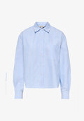 ONLY ONLELOWEN - Button-down blouse - zen blue