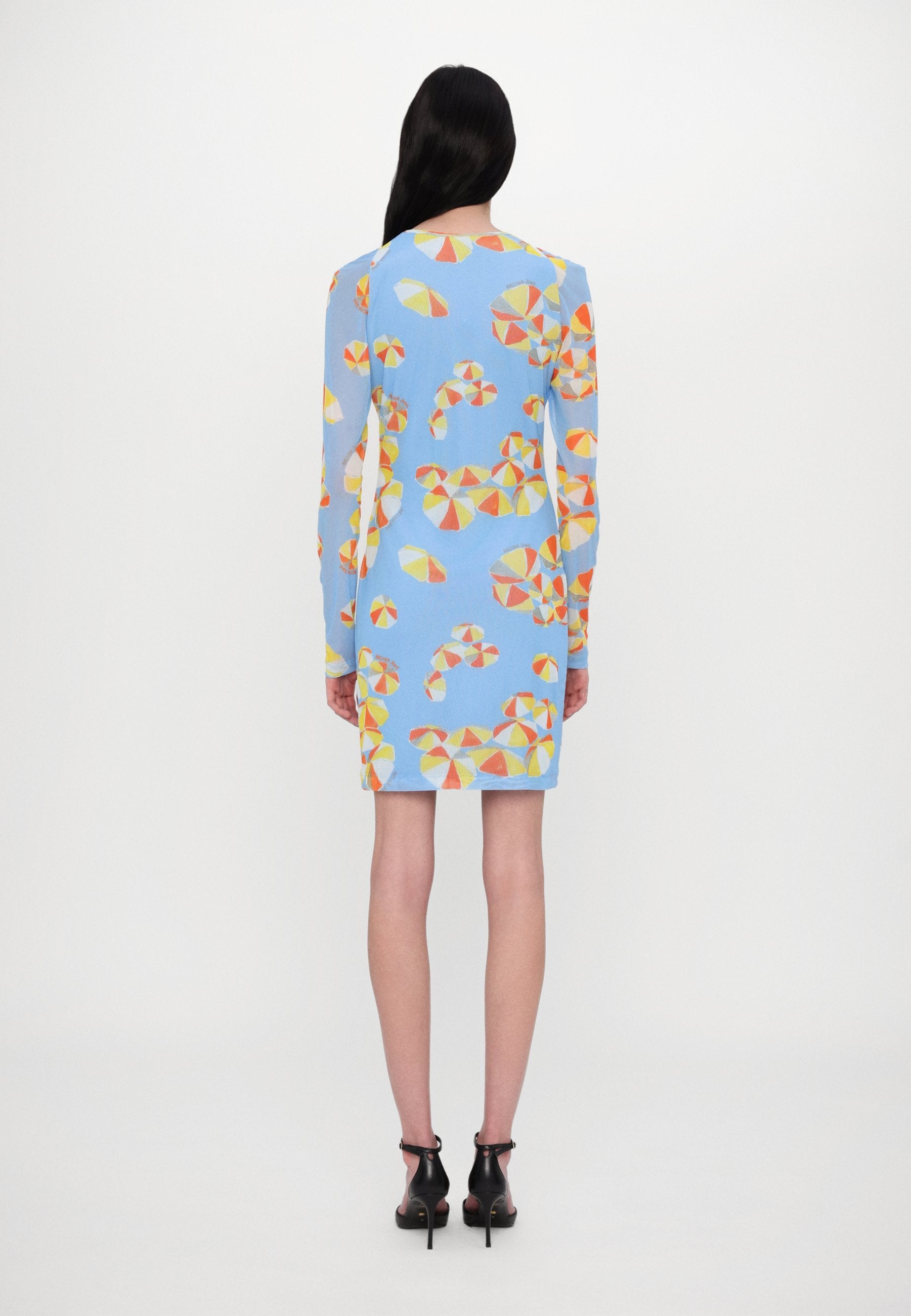 MOSCHINO JEANS BEACH UMBRELLAS PRINT