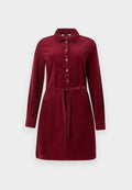 ONLY ONLNESSA - Shirt dress - cabernet