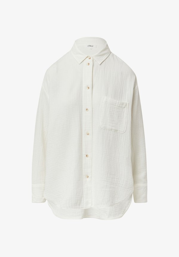s.Oliver Button-down blouse - creme