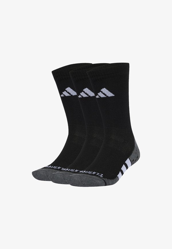 adidas Performance 3 PACK PRF GRP CC CRW - Socks - black/dark grey heather/white