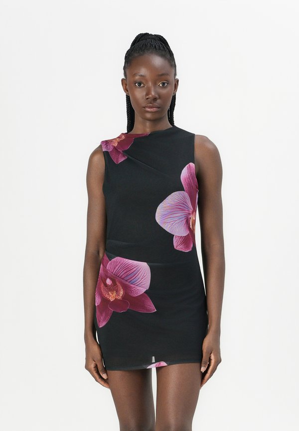 Vero Moda VMFLORY SHORT DRESS - Day dress - black
