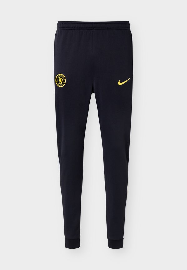 Nike Performance CFC - Tracksuit bottoms - pitch blue/white/midwest gold-coloured