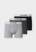 Levi's® MEN BRIEF 3 PACK - Boxer briefs - mid grey melange