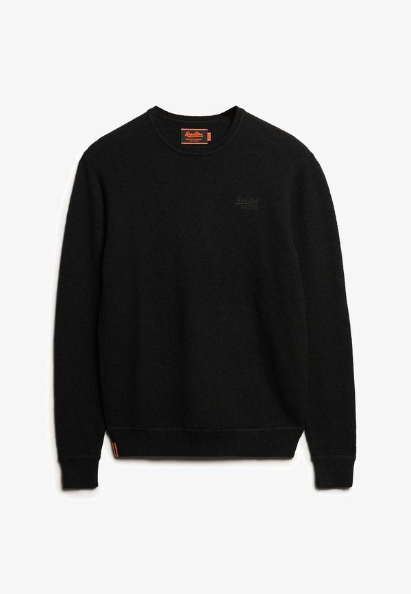 Superdry & Co ESSENTIAL CREW - Jumper - black