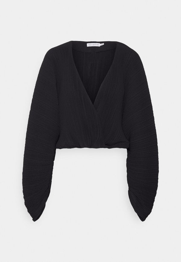 Good American PLISSE SCULPTED TOP