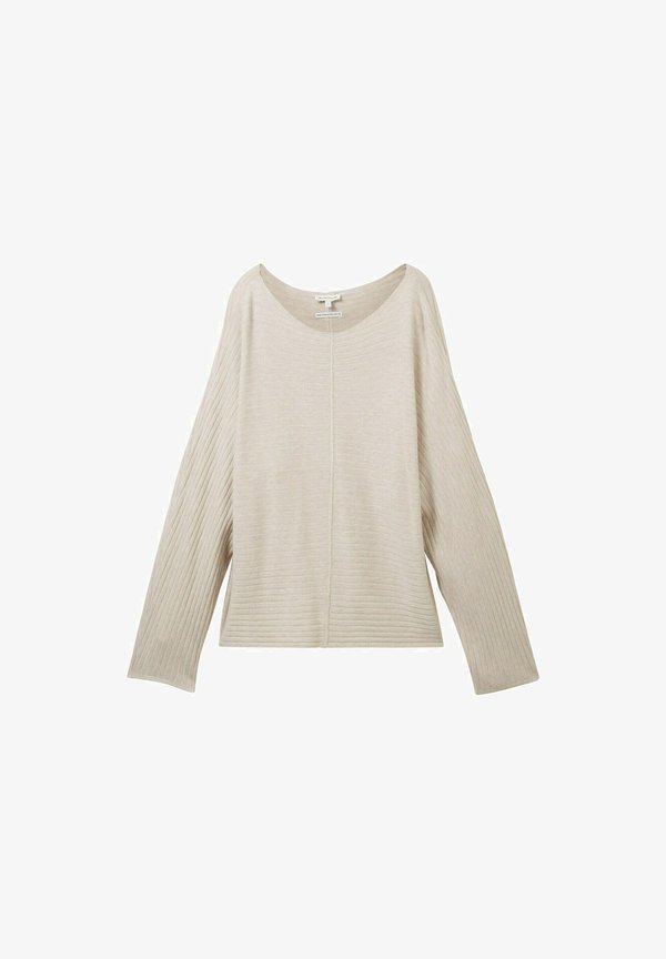 TOM TAILOR Jumper - clouds grey melange