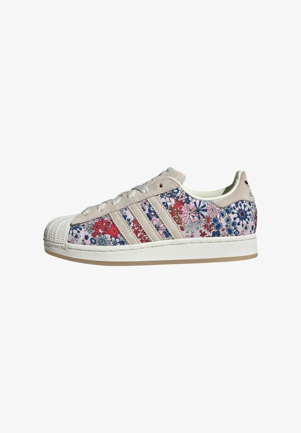 adidas Originals SUPERSTAR II W - Trainers - off white/gold met