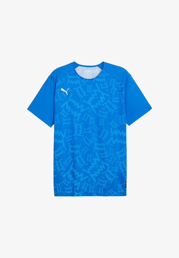 Puma TEAMJAWS GRAPHIC SHOOTING KURZARM-BASKETBALLSHIRT - Sports T-shirt - blau