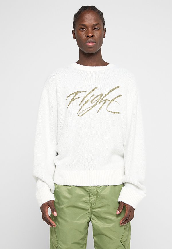 Jordan M J FLT HRTG CROP SWEATER