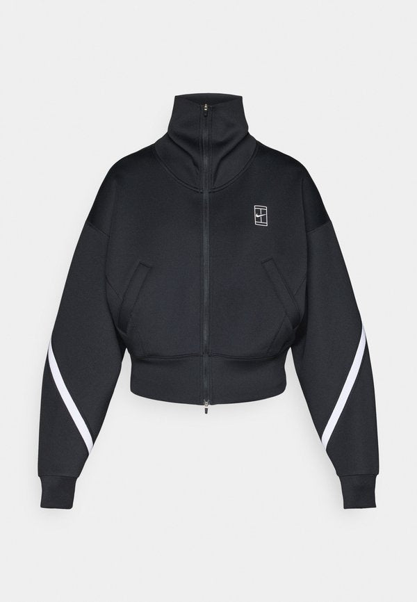 Nike Performance NIKECOURT ADVANTAGE JACKET - Training jacket - black/white