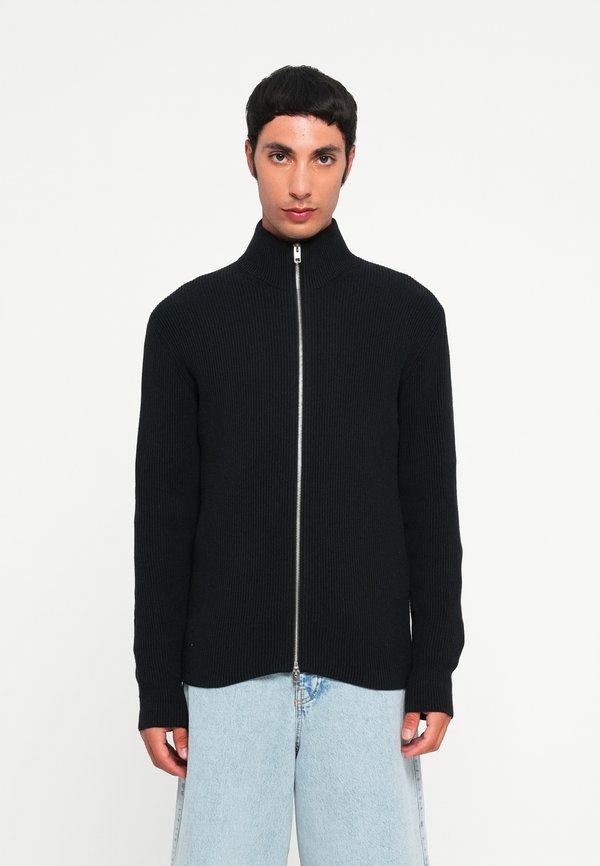 Jack & Jones Knitted Plain Knitted - Cardigan - black